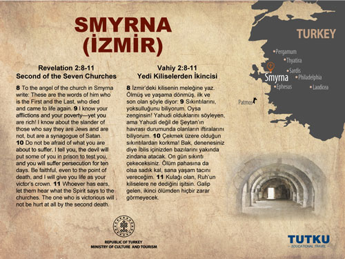 Smyrna Ancient City Map