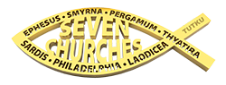 Global Smyrna Meeting - Seven Churches of Revelation Logo